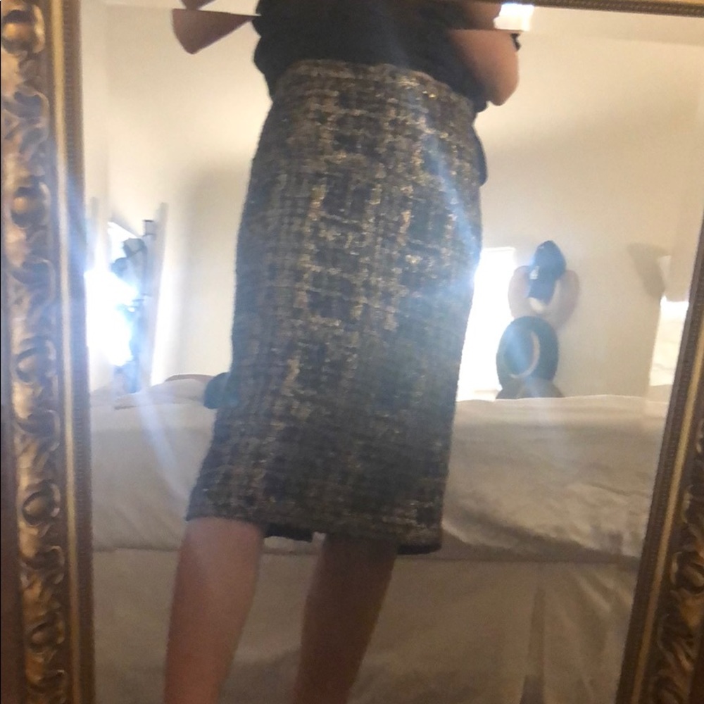 Alice and Olivia wool skirt